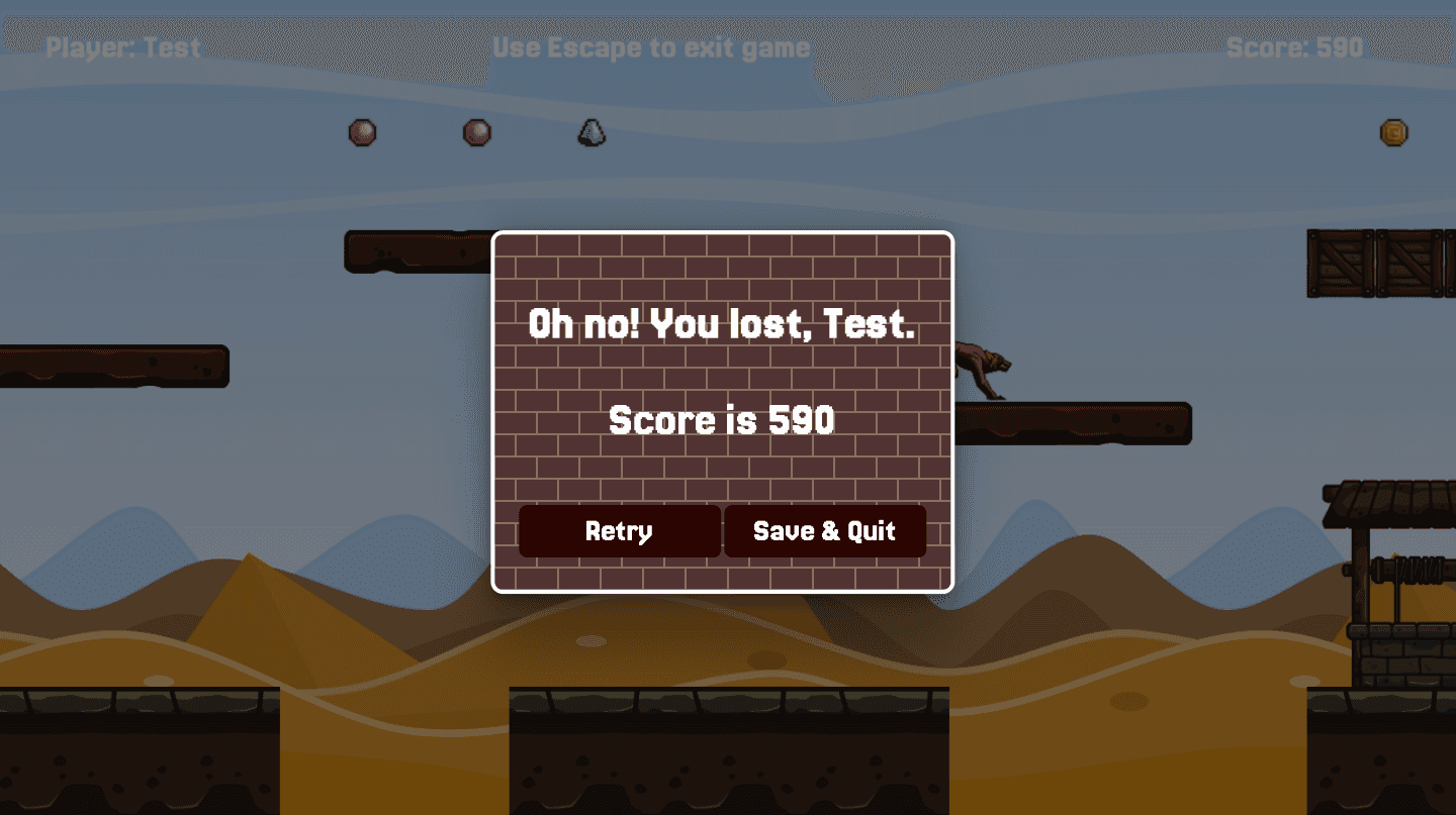 game over